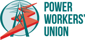 Logo: Power Workers' Union.