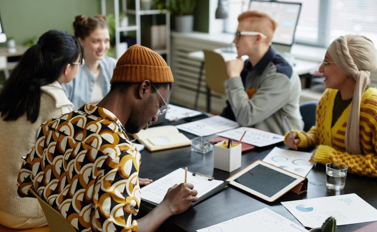 Young Team in Business Meeting