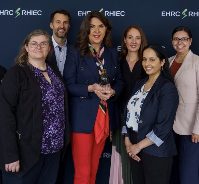 Agent of Change Award recipient