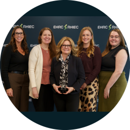 Photo of OPG team with award